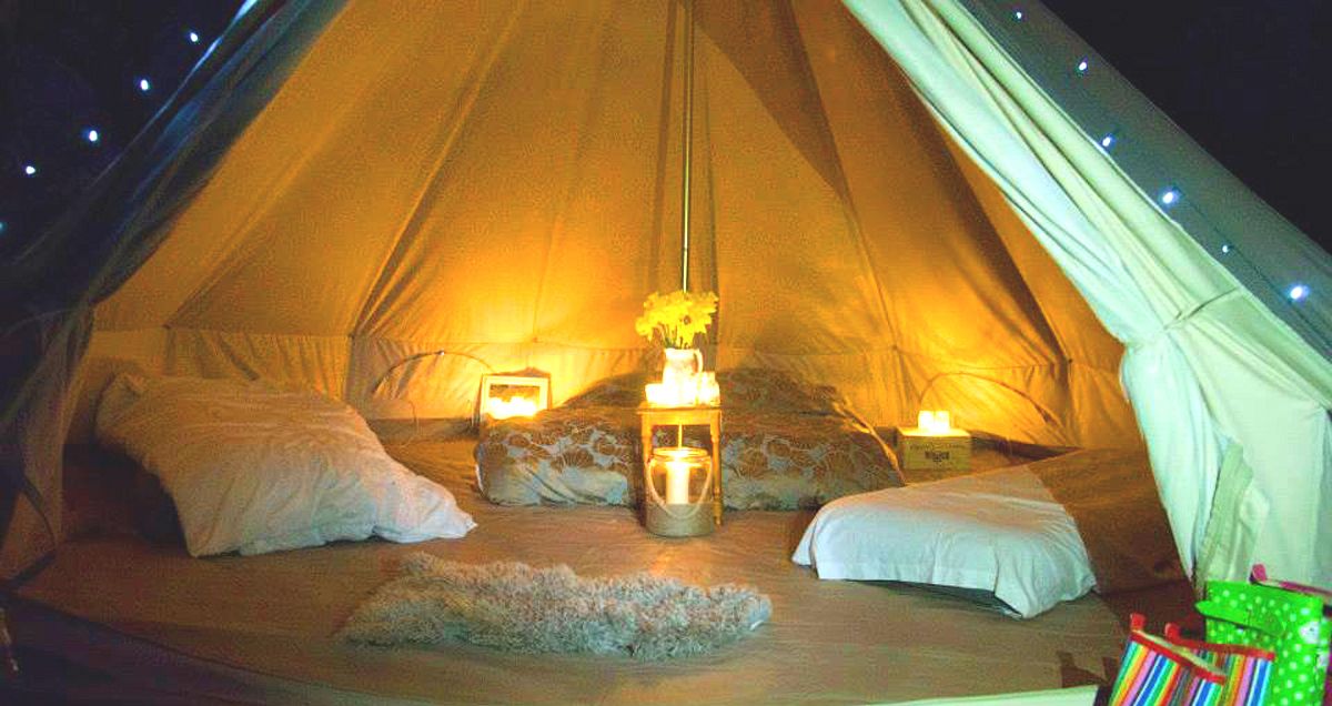 Why not Try: Glamping 