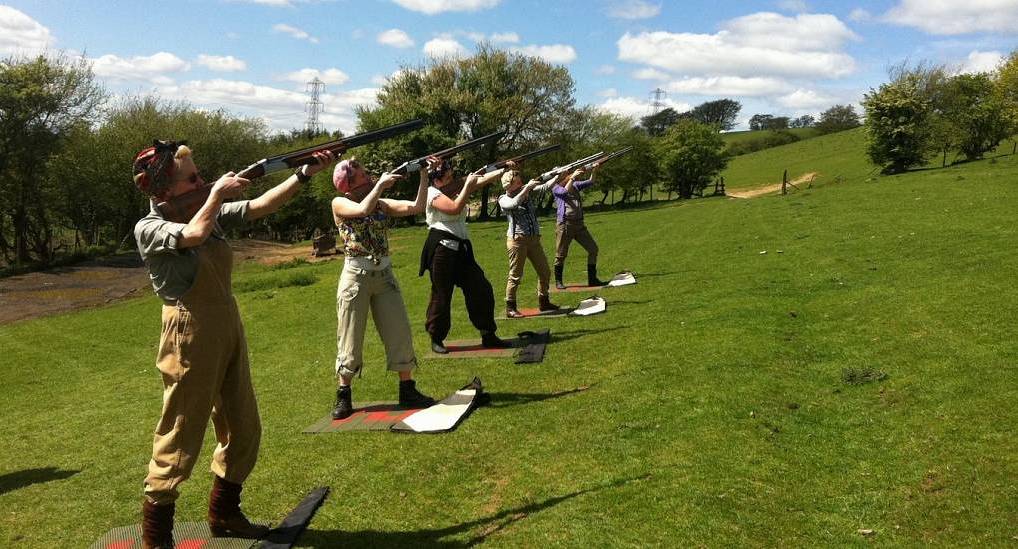 Clays are a great Exeter hen do activity