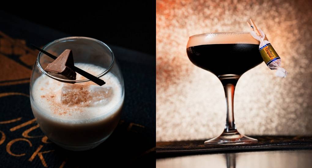 Delicious chocolate based cocktails by the Chocolate Cocktail Club