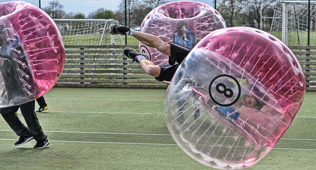 Zorb Football is a hilarious Newcastle stag do package activity.